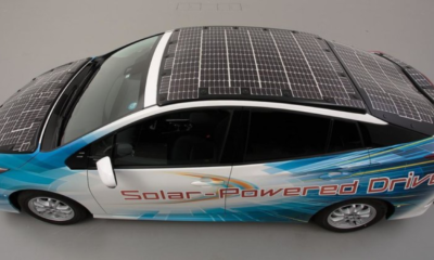 Toyota Debuts The First Solar-Powered Electric Car That Never Needs Charging